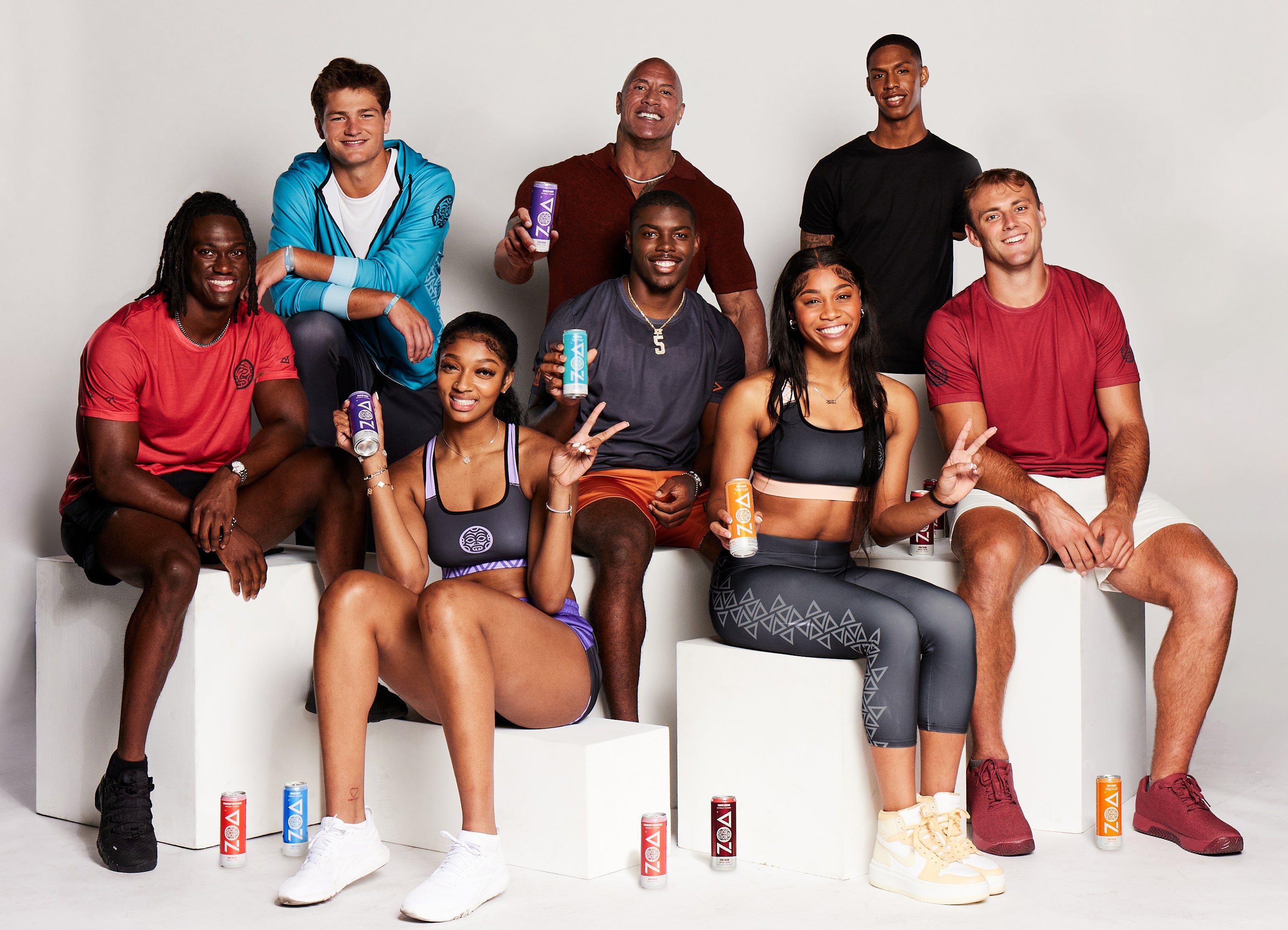 ZOA Energy Unveils "The Rock's Warriors" - New Annual NIL Program Featuring Athletes Selected by Founder Dwayne "The Rock" Johnson