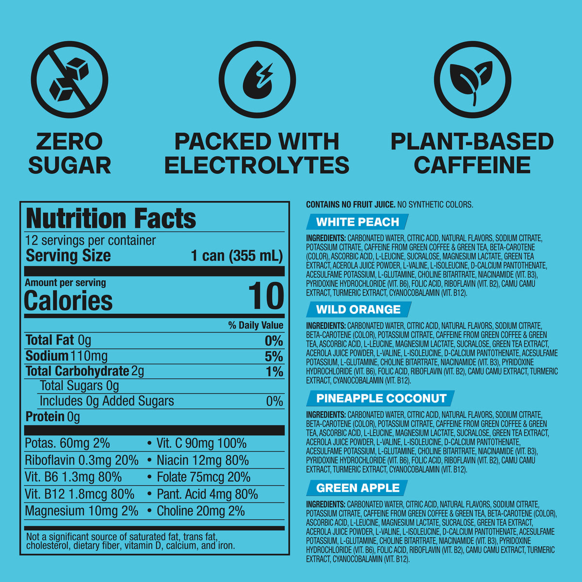 Tropical Variety Pack 12oz
