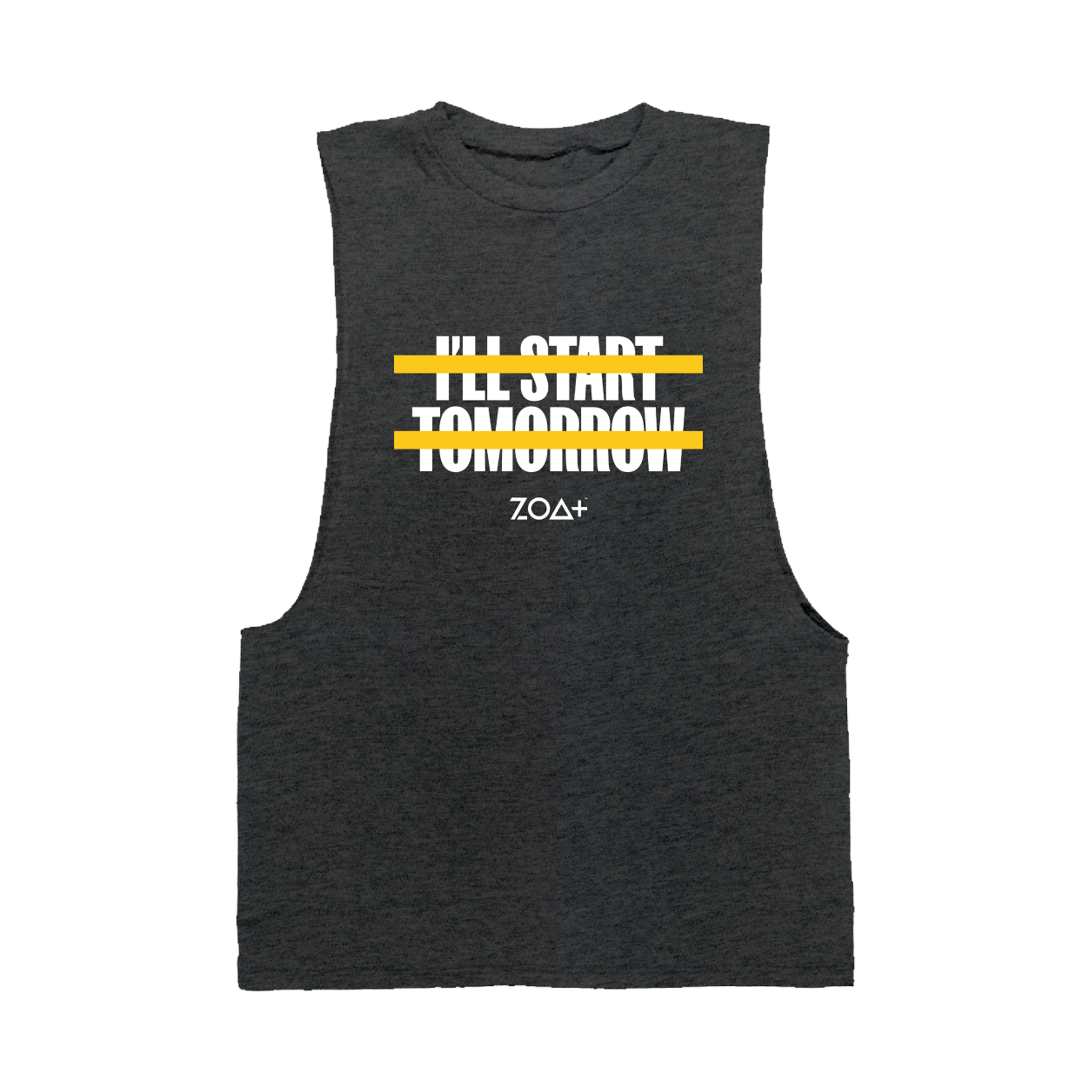 ZOA+ "Start Tomorrow" Men's Gym Tank