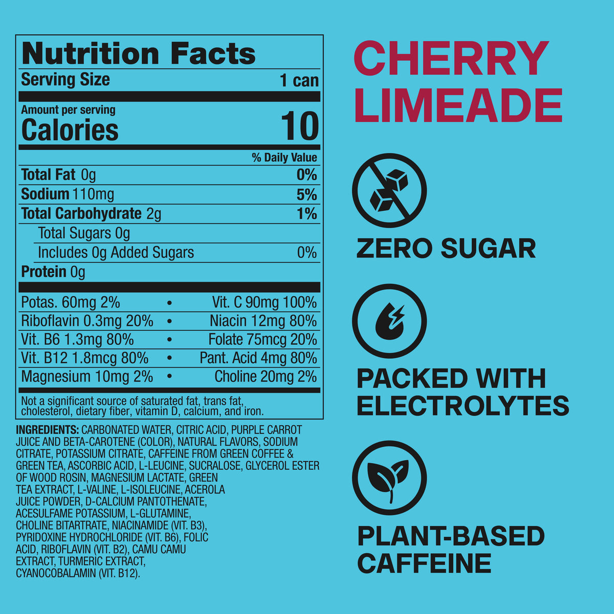 Cherry Limeade 12oz