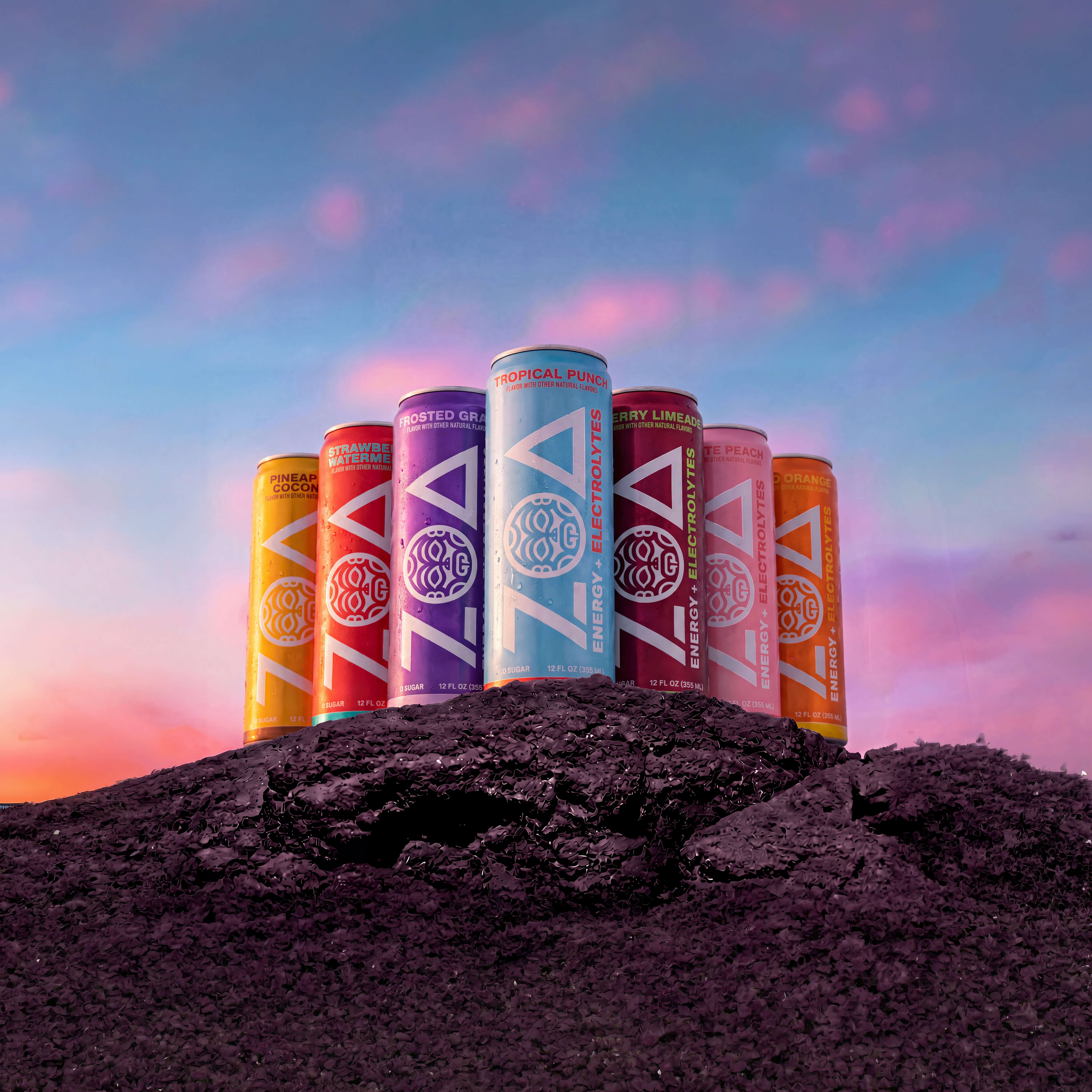 ZOA Energy Drink Variety Pack 12oz
