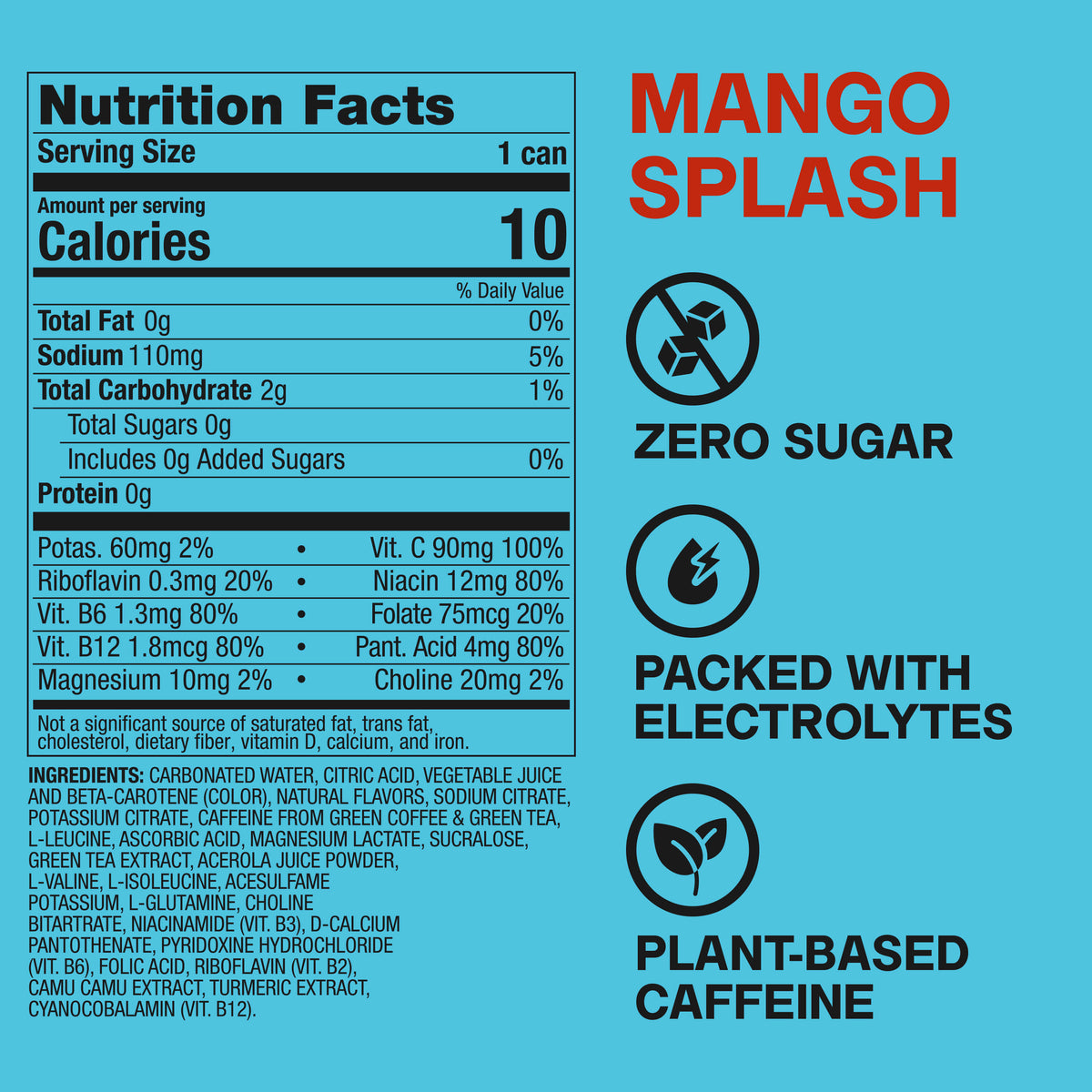 Mango Splash 12oz
