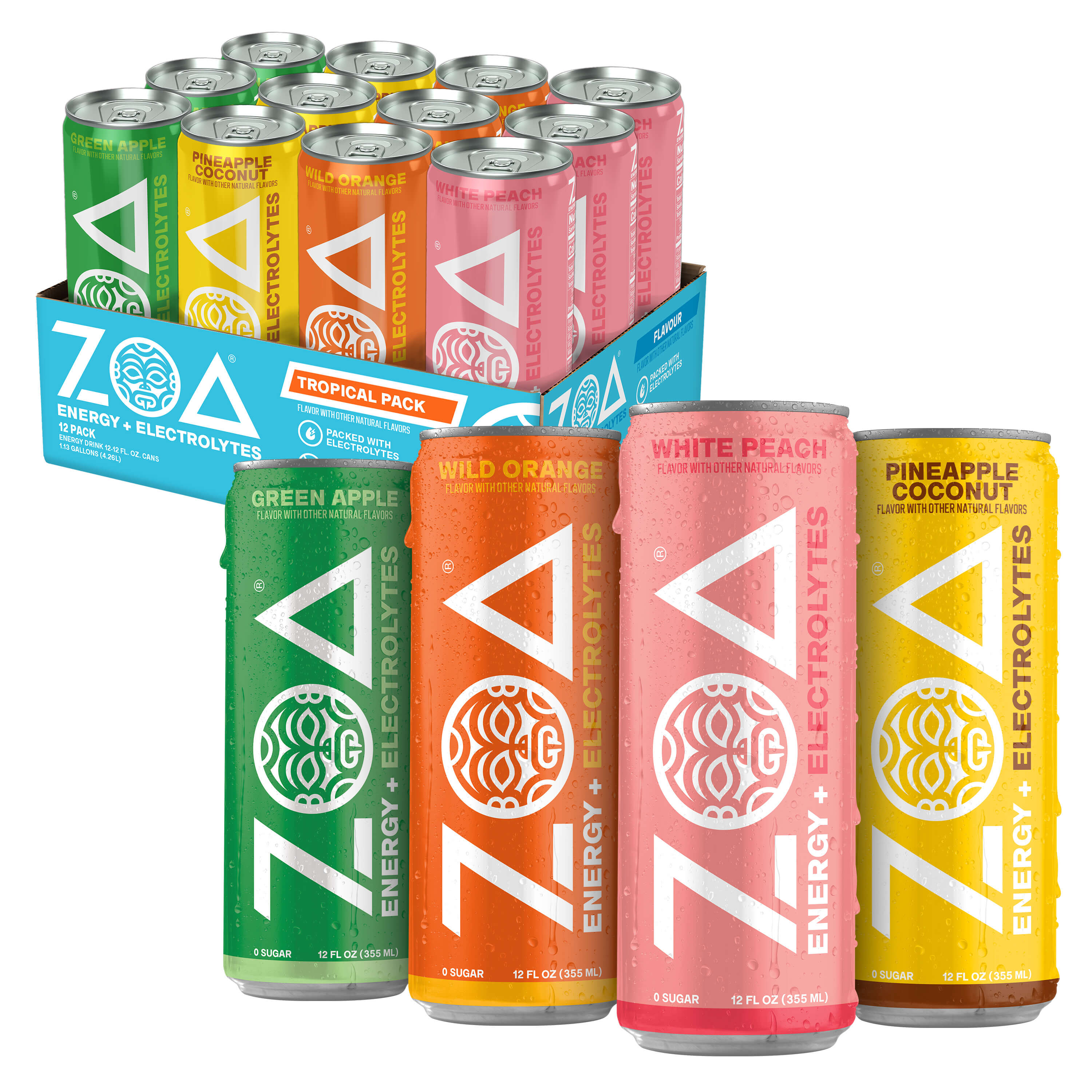 Tropical Variety Pack 12oz