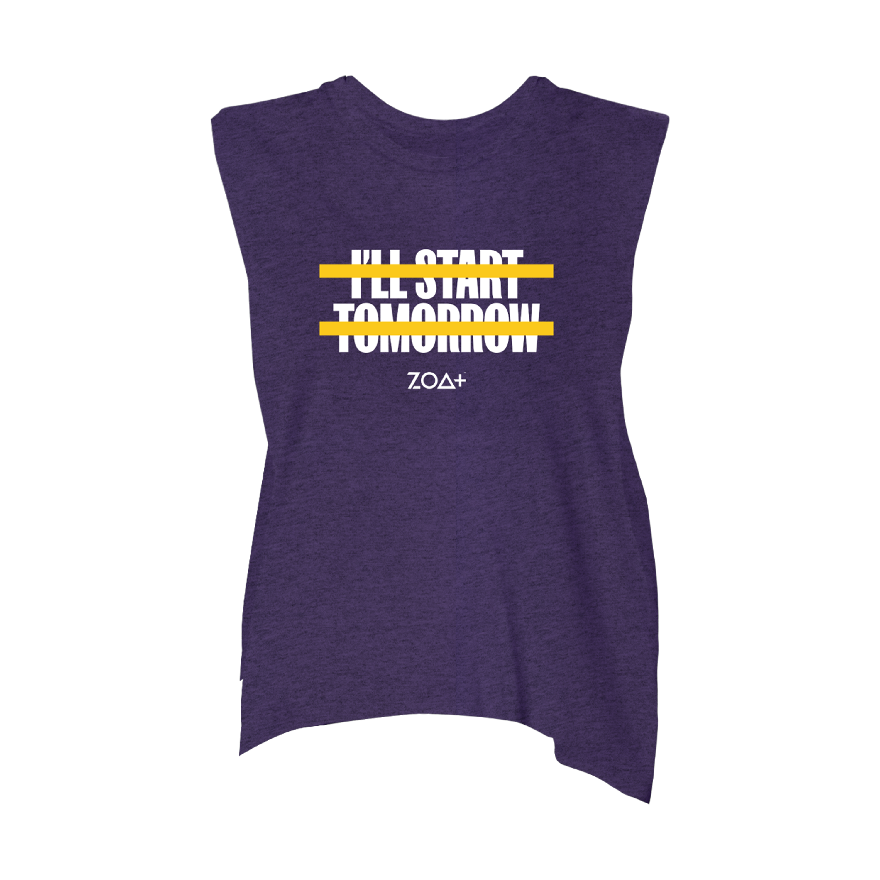 ZOA+ "Start Tomorrow" Women's Gym Tank